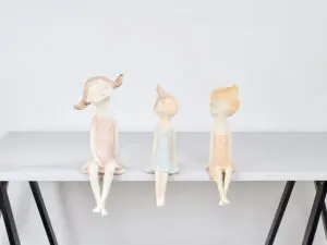 Kantenhocker Mädchen Set klein